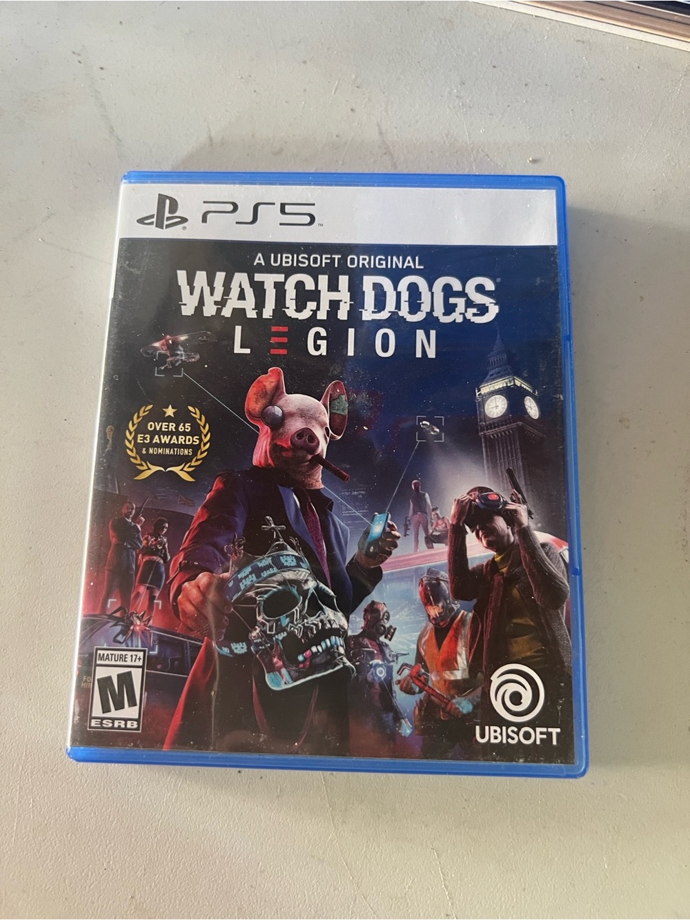 Watch Dogs: Legion PS5 Game Case by — Blue Edition